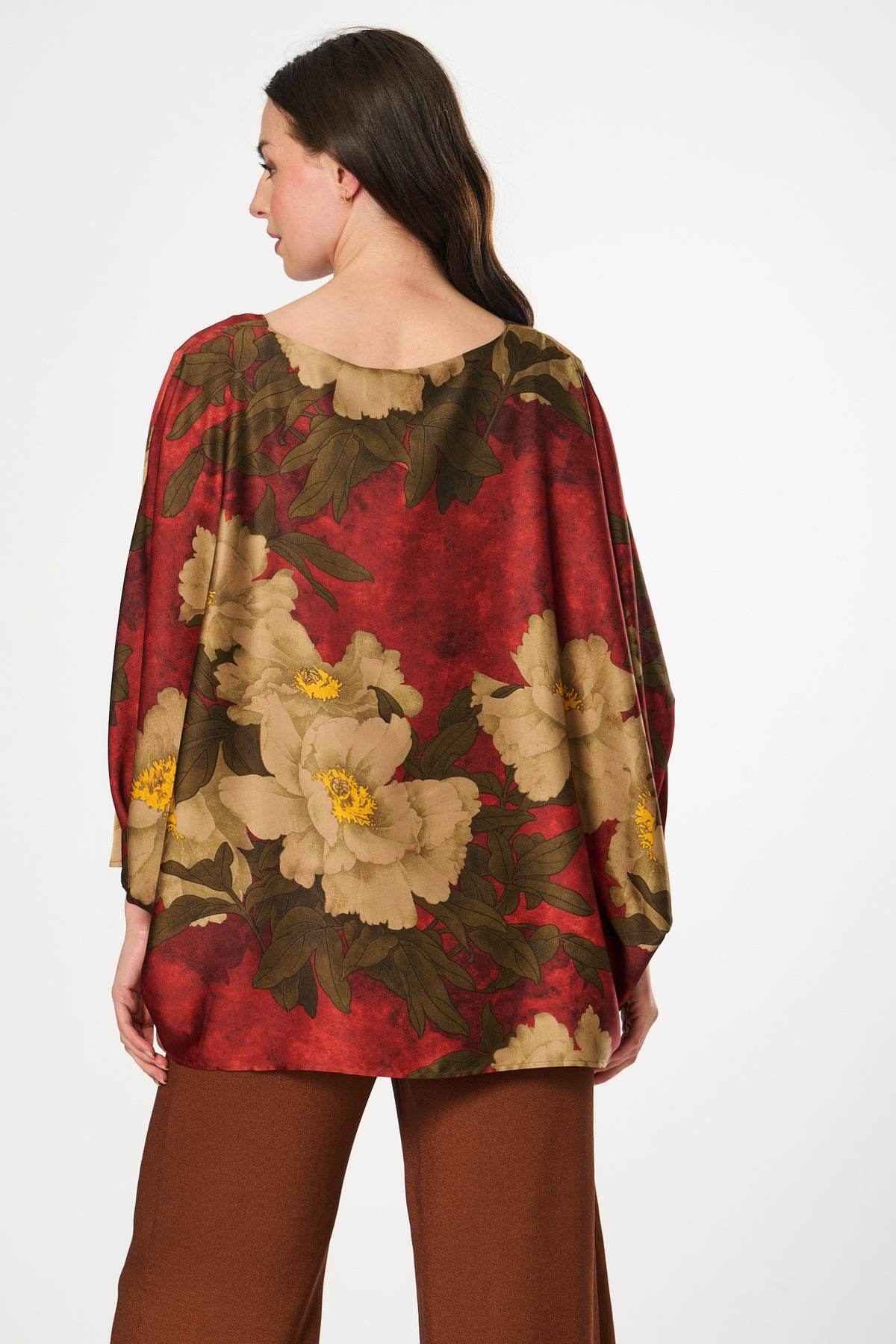 Saloos One-Size Floral Print Top