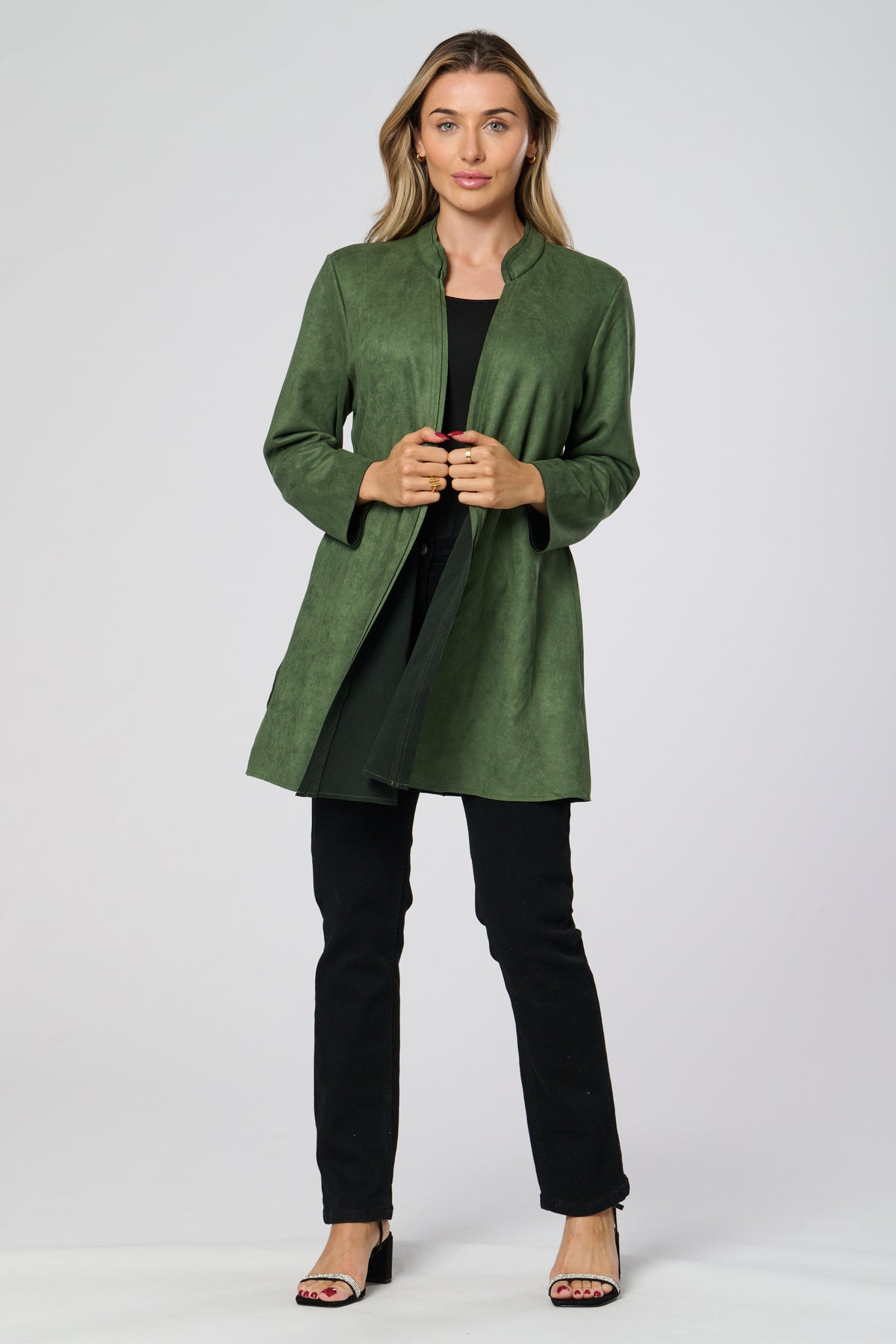 Saloos Long Sleeve Swing Jacket