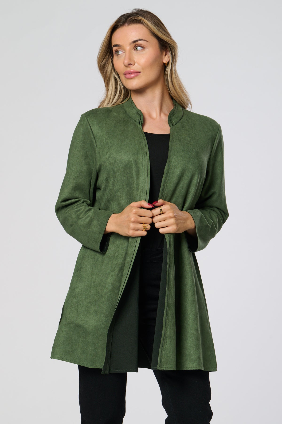 Saloos Long Sleeve Swing Jacket