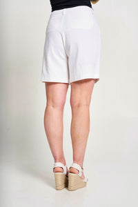 Saloos Pleated Shorts with Pockets