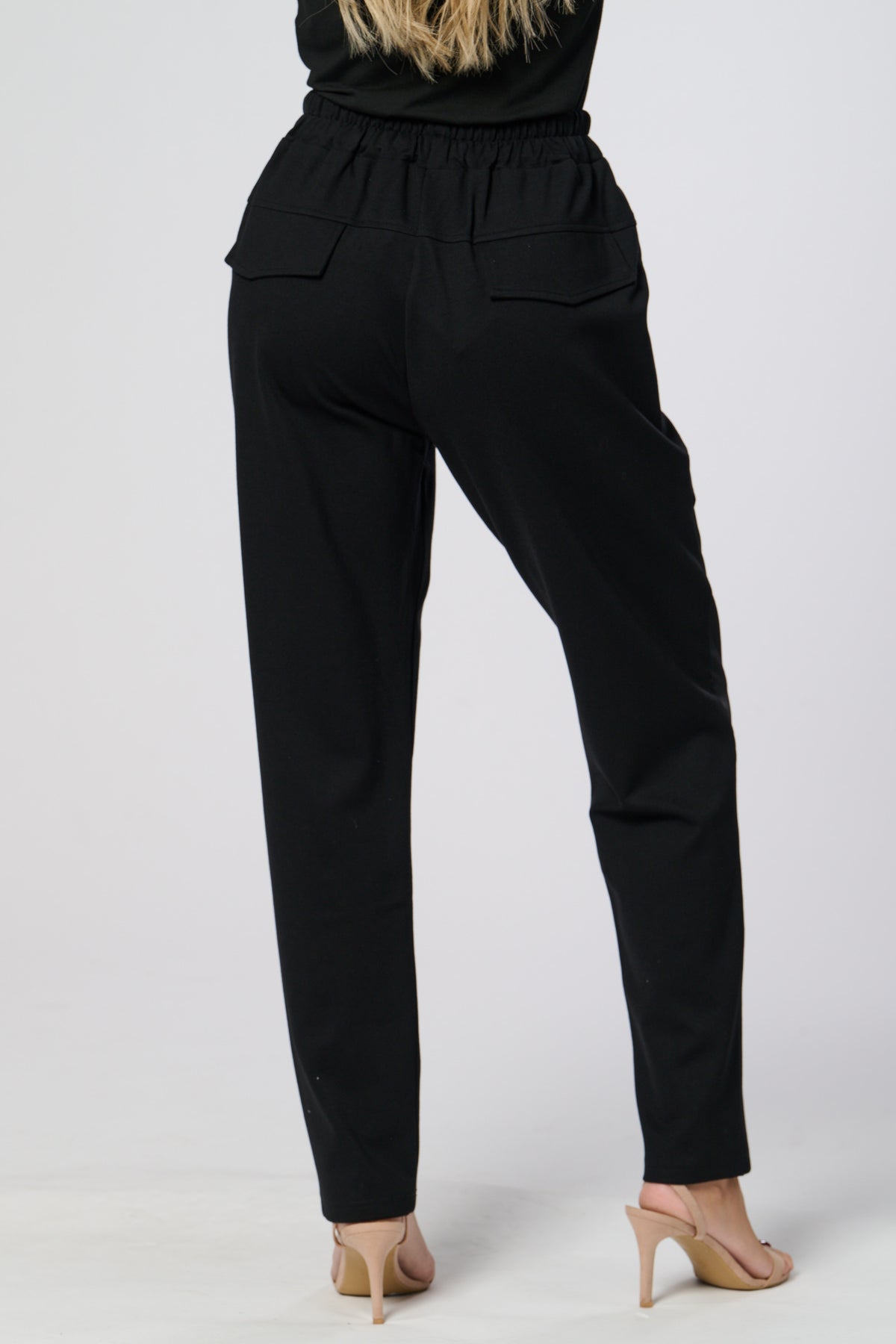 Saloos Contrast Side Panel Trousers