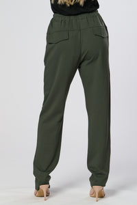 Saloos Contrast Side Panel Trousers