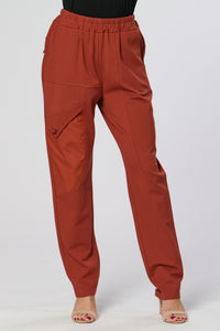 Saloos Contrast Side Panel Trousers