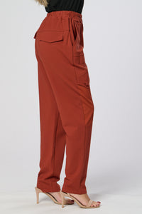 Saloos Contrast Side Panel Trousers