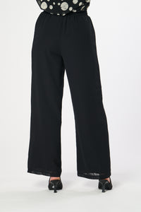 Saloos Plain Wide Leg Trousers