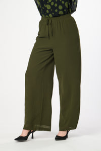 Saloos Plain Wide Leg Trousers