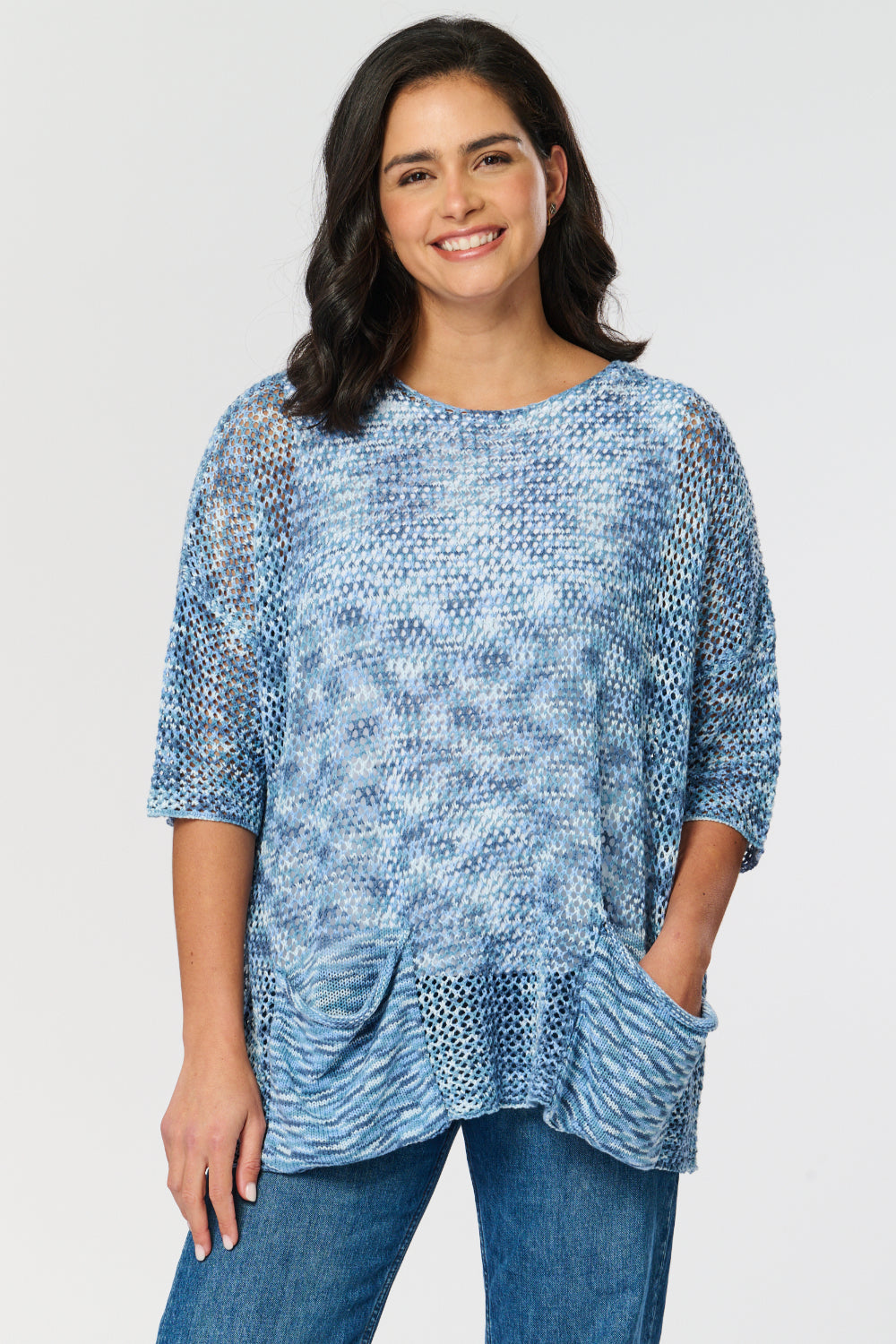 Saloos Crochet Knit Summer Jumper