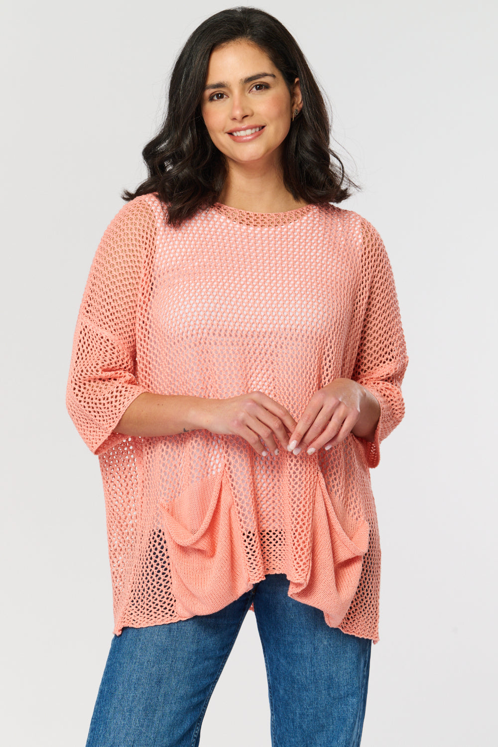 Saloos Crochet Knit Summer Jumper