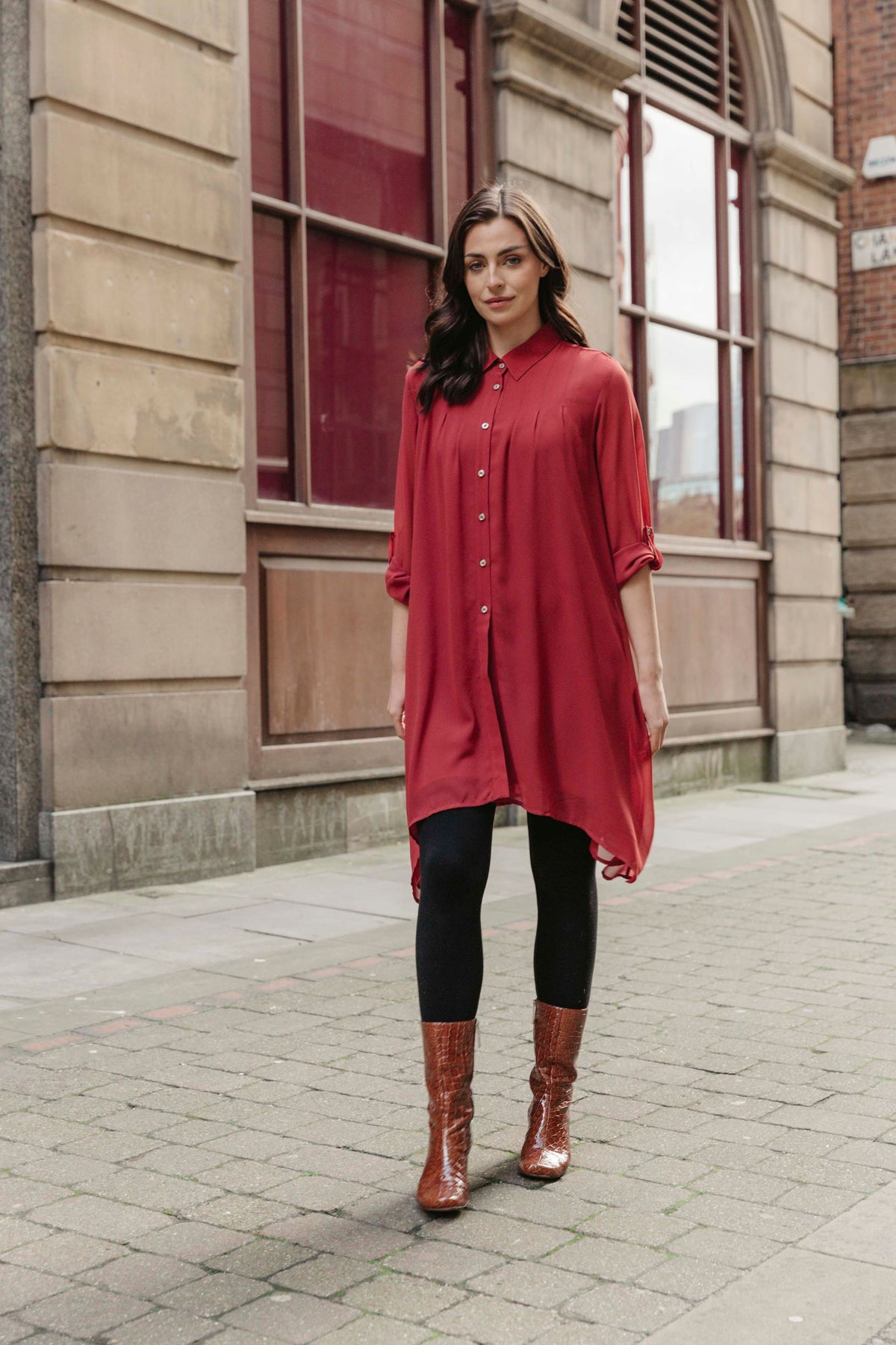 Saloos Versatile Tunic Length Shirt