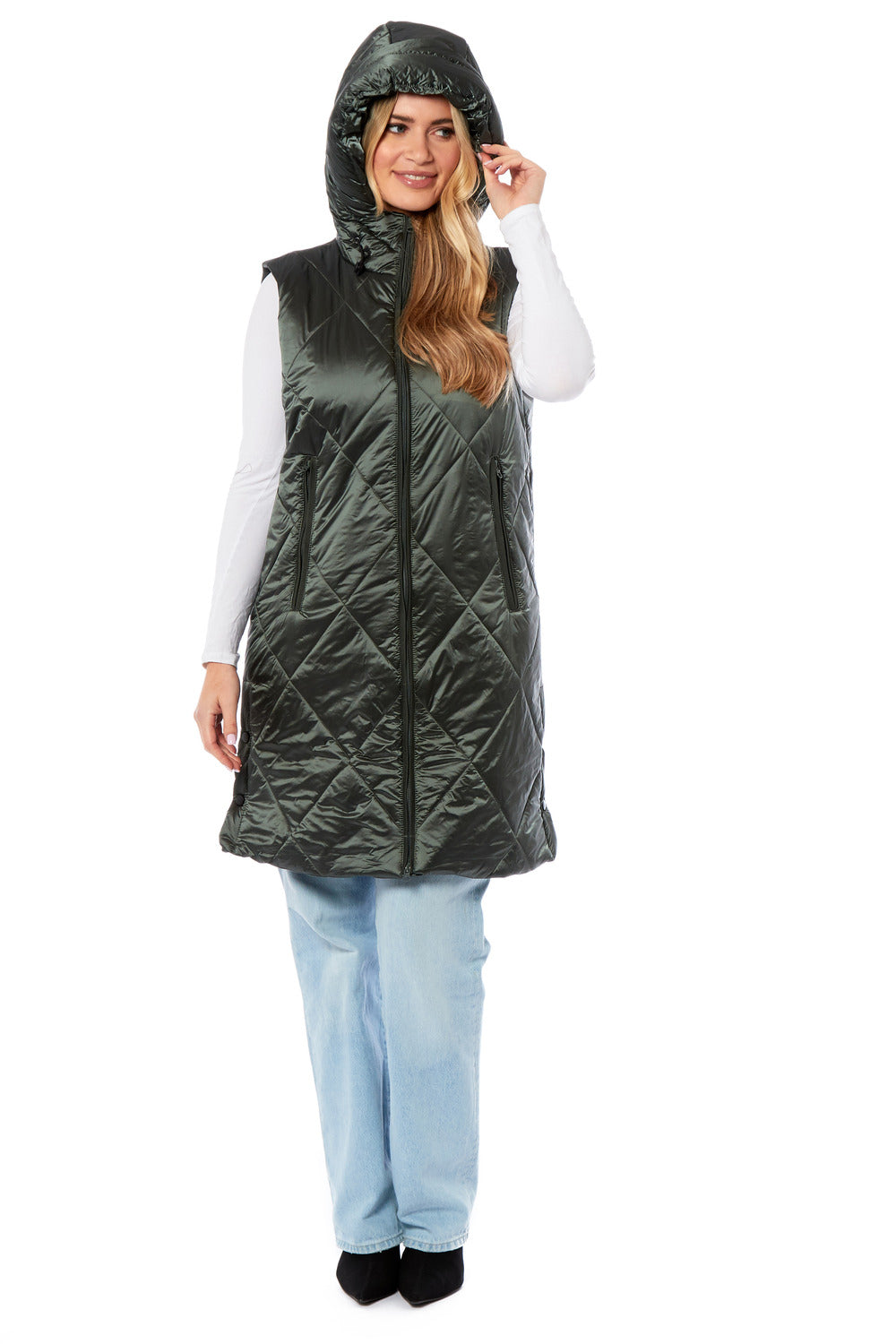 Charlotte West Kyla Hooded Gilet