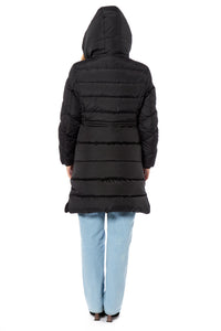 Charlotte West Willow Long Hooded Jacket