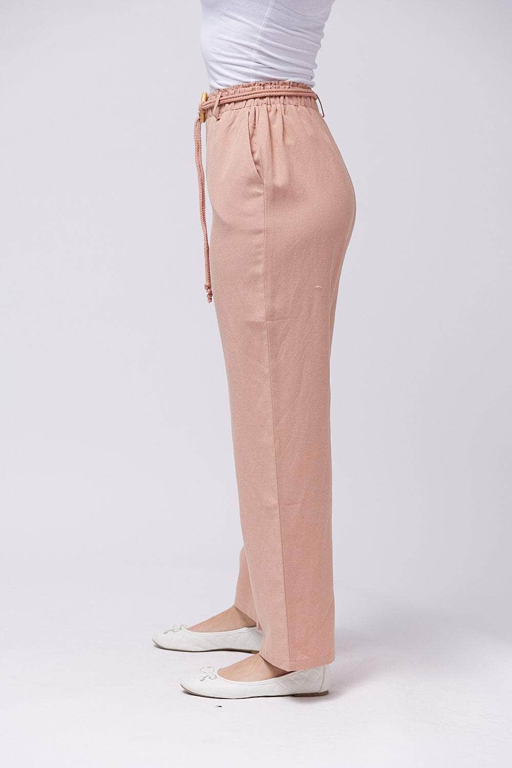 Saloos linen look trousers sales